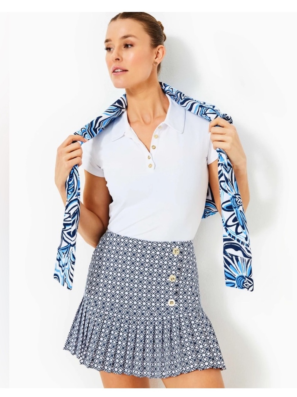 NWT LILLY PULITZER  Upf 50+ Luxletic Malou Skort